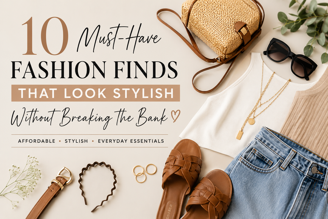 10 Must-Have Fashion Finds That Look Stylish Without Breaking the Bank