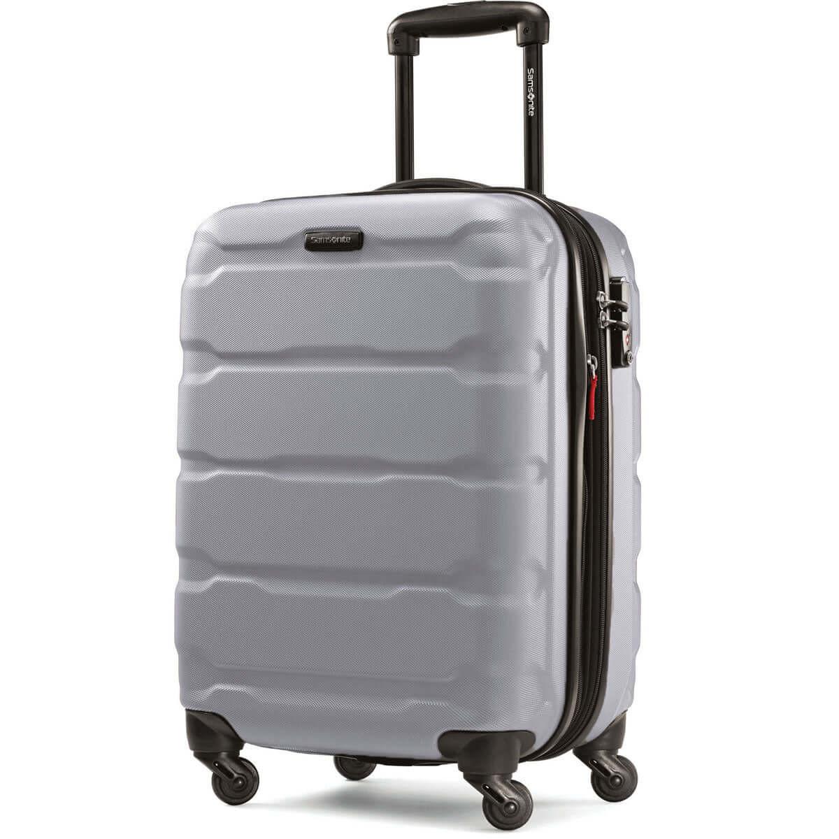 Samsonite Omni PC Carry-On Luggage – Lightweight Hardside Spinner Suitcase