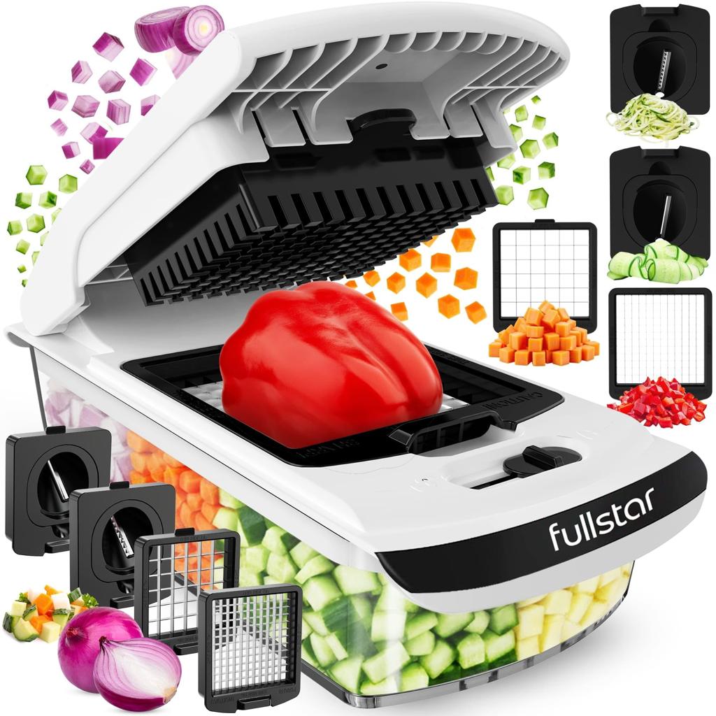 Fullstar Vegetable Chopper – 4-in-1 Food Chopper