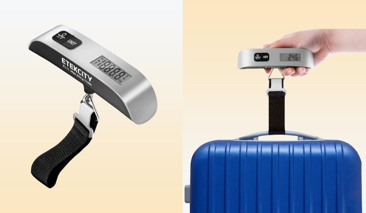 Etekcity Digital Luggage Scale – Portable 50kg Travel Bag Weighing Scale